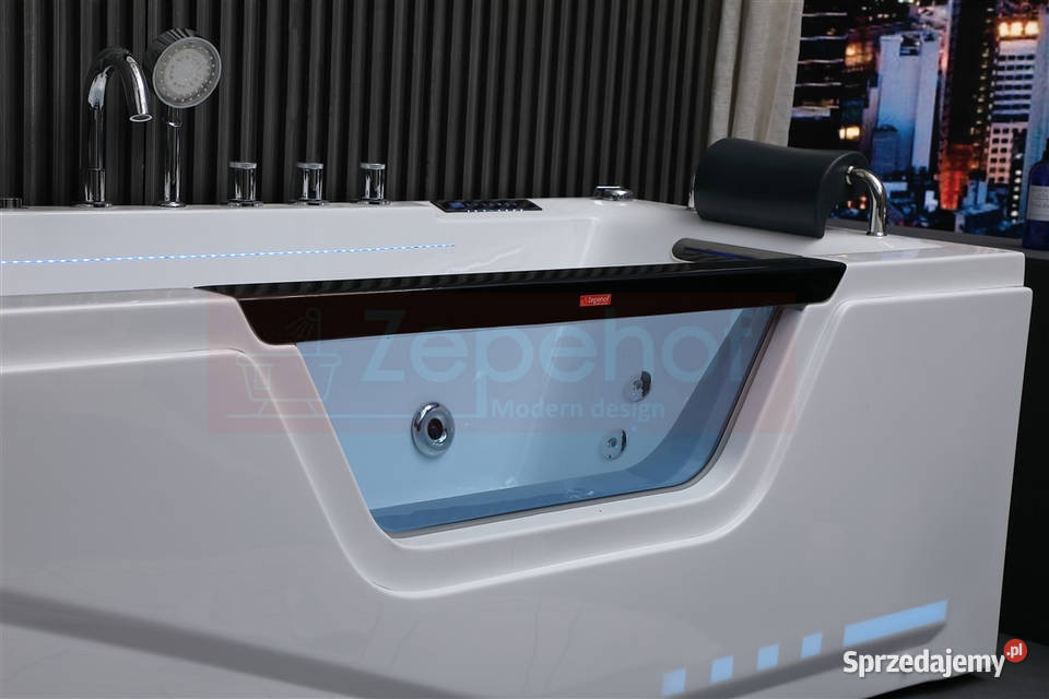 Wanna z hydromasażem BC638B prostokątna Grabówka