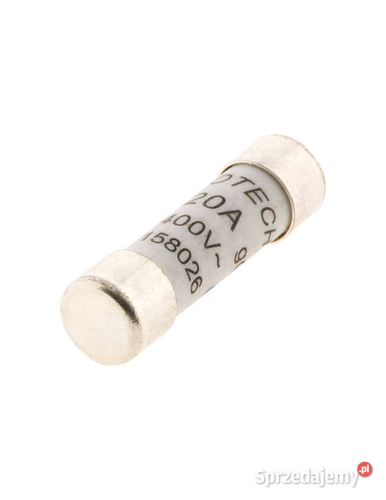 Bezpieczniki ceramiczne ZENITECH 3 85x315mm 20A Zamość sprzedam