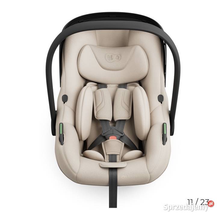 Dwa foteliki kinderkraft baza obrotowa ISOFIX