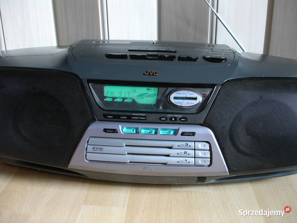 Radiomagnetofon JVC RCXC3BK Zielona Góra