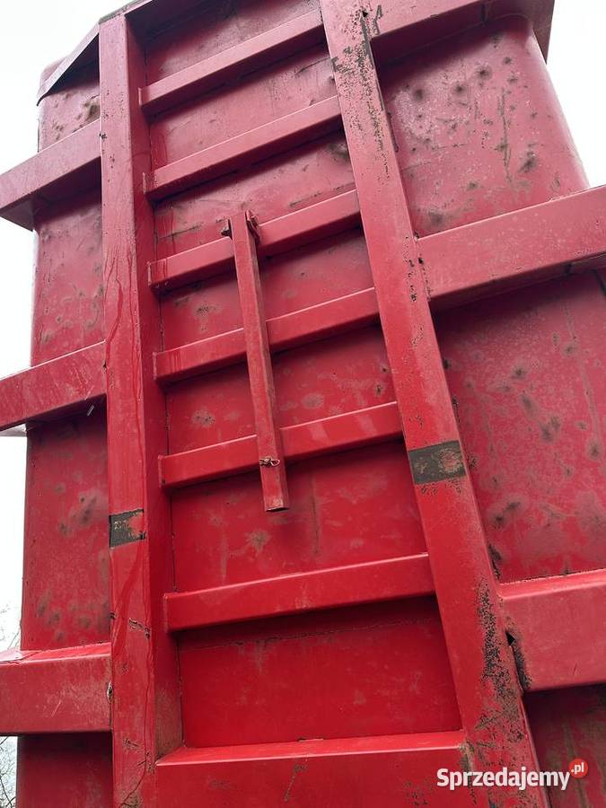 Przyczepa skorupowa DELAPLACE 11 ton nieuszkodzony Przyczepy rolnicze