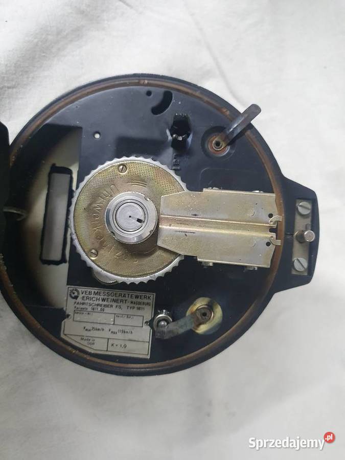 Stary prędkościomierz tachograf DDR typ FS 1811 Czeladź sprzedam