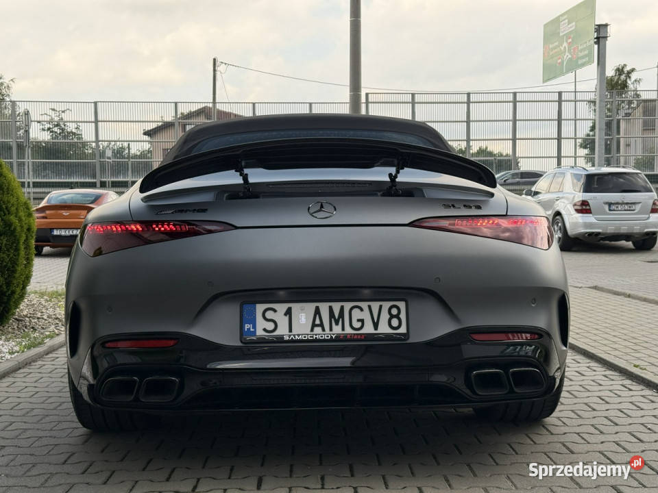 Mercedes SL 63 AMG 4Matic Specyfikacja na nawigacja Węgrzce