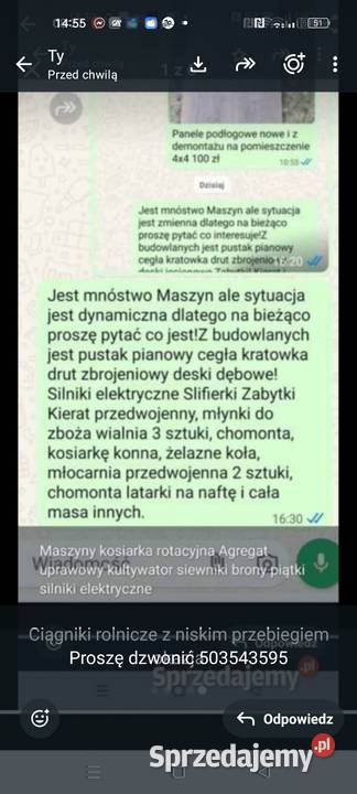 Sprzedam belkę do Vladimirec Łączniki Ursus T25 Busko-Zdrój