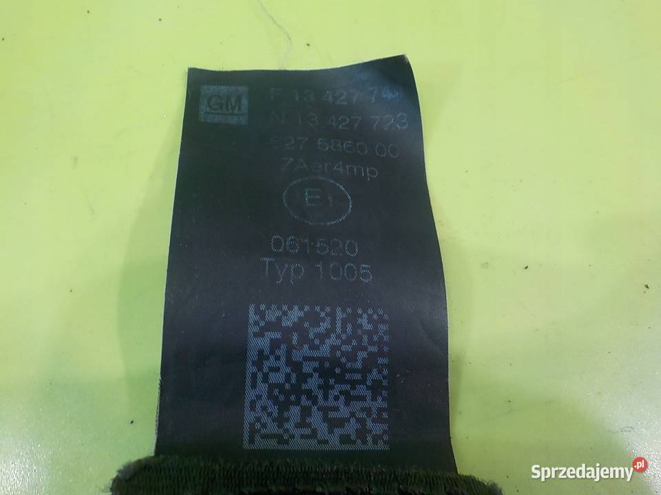 OPEL CORSA E 14 T 15r HB 3D pas bezpieczenstwa Suków