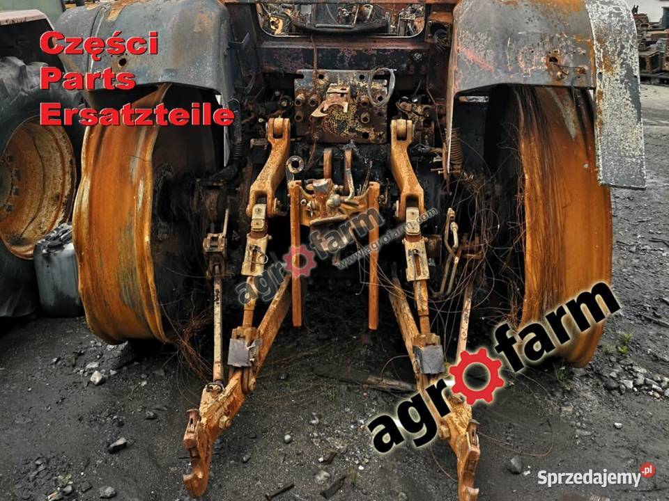 Fendt 718 części skrzynia biegów most przedni Byków