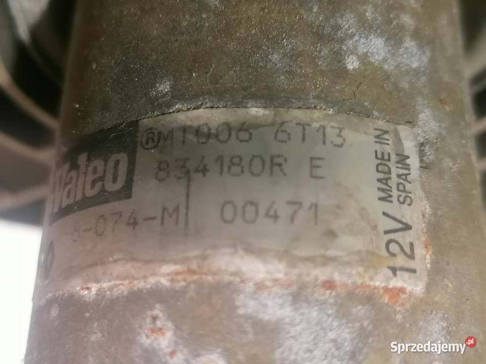 wentylator chłodnicy834180R Renault Laguna 1 Wentylatory chłodnicy łódzkie Piotrków Trybunalski