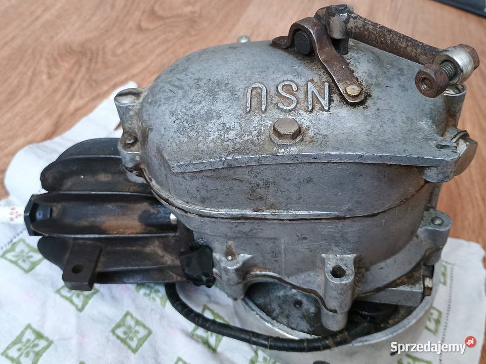 Nsu Motosulm silnik lata 30te zabytkowy antyk Kurzętnik