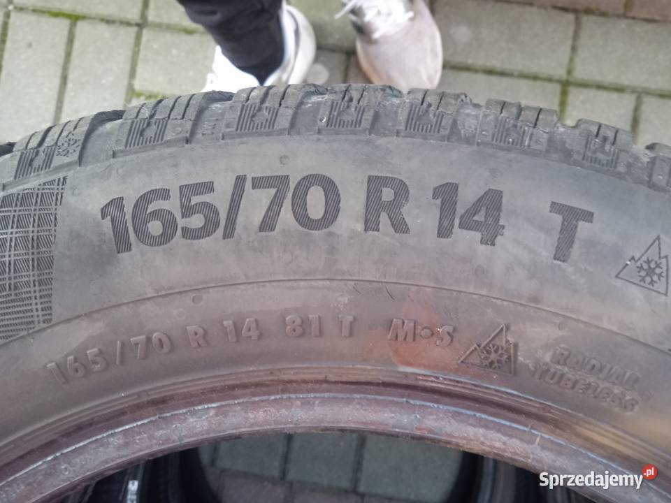 Opony zimowe 16570 R14 14cale Rybnik