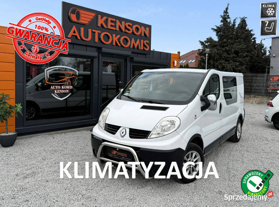Renault Trafic Brygadówka 6Osobowy Klimatyzacja wielofunkcyjna kierownica kujawsko-pomorskie