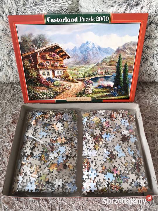 Puzzle Castorland 2000 kolekcjonerska Zielona 14 lat+