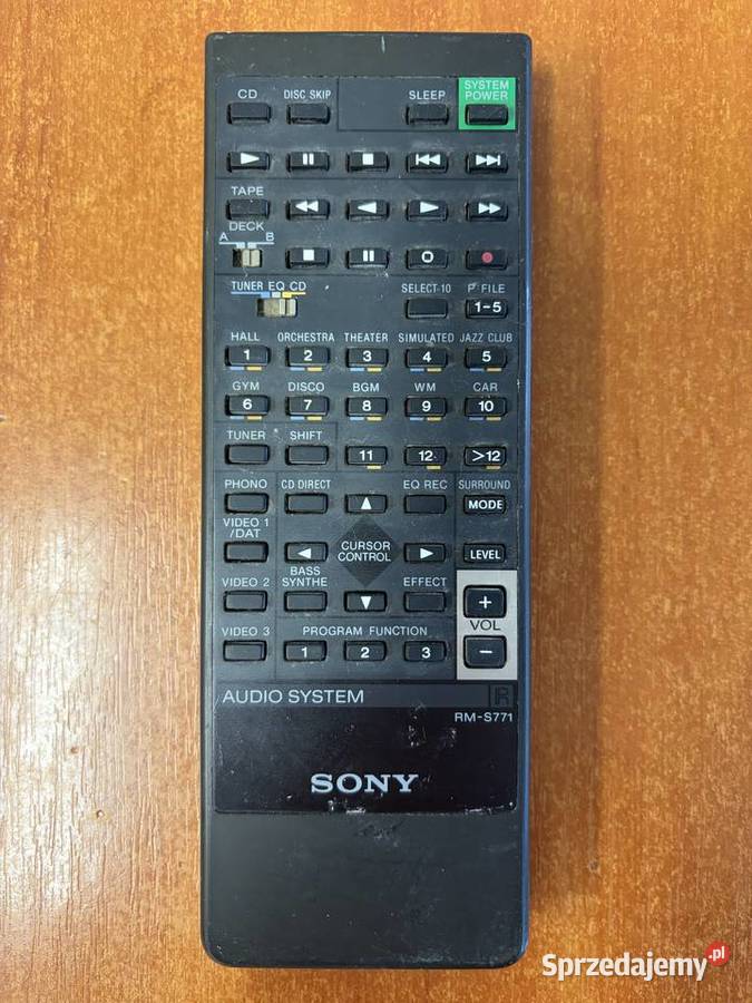Pilot Sony RM771 wieża audio Opole sprzedam