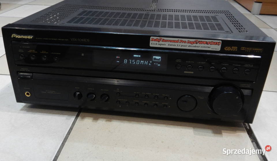 Amplituner Pioneer VSX708RSD pilot Leżajsk