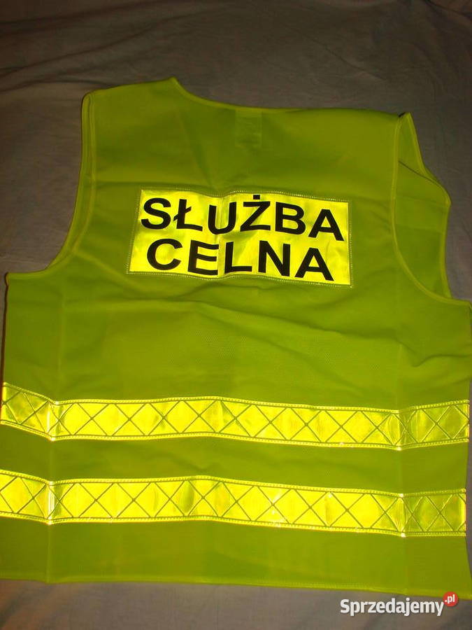 Służba Celna kamizelka ostrzegawcza Pruszcz Gdański