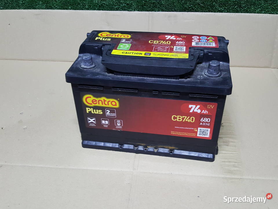 Akumulator Centra 74Ah 680A mierzony opornicą Gniewkowo