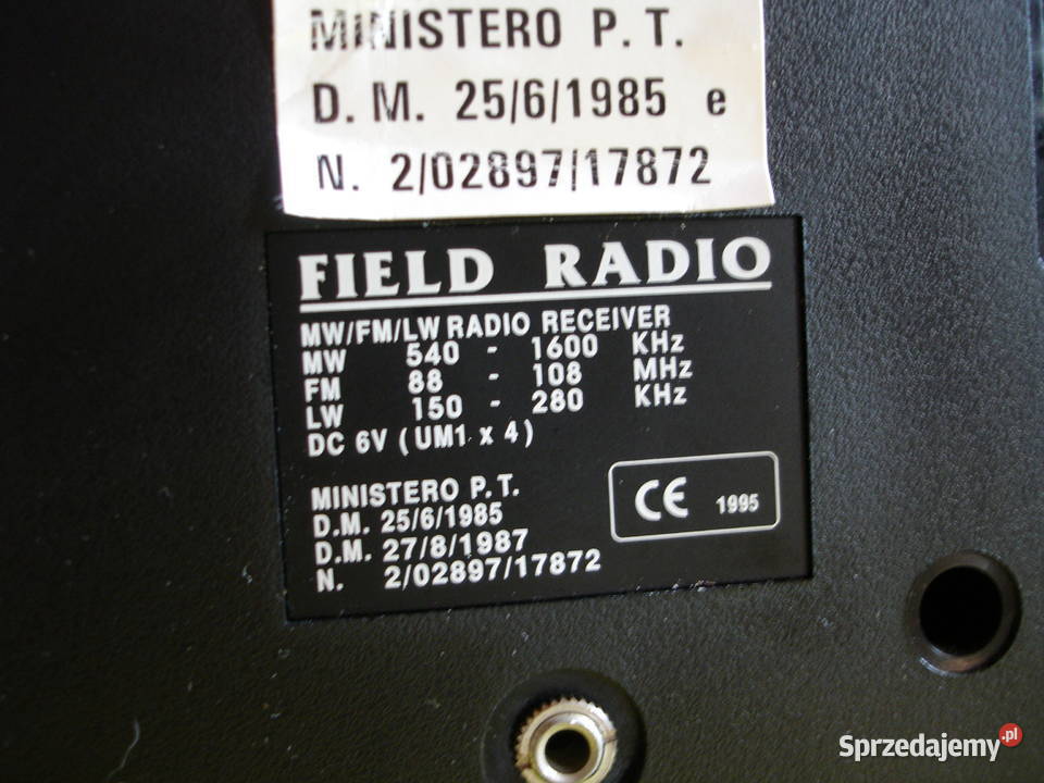 Radio FIELD Spirit of StLouis sprzedam