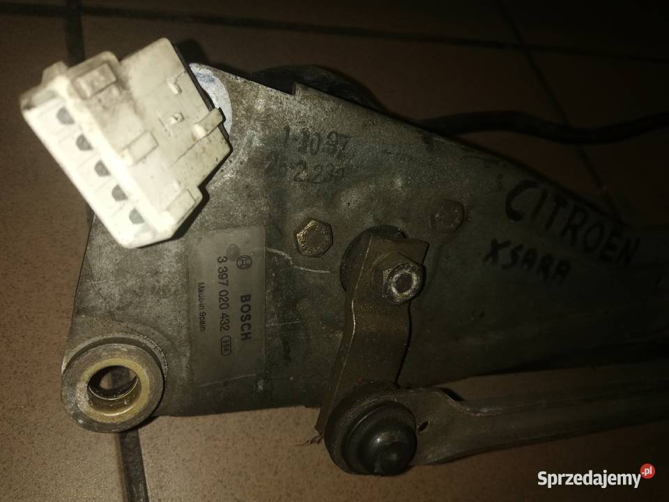 mechanizm wycieraczek przód Citroen Xsara r9706 Piotrków Trybunalski