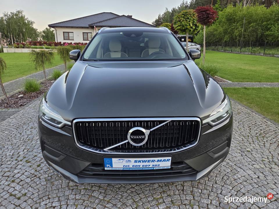 VOLVO XC60 SalonPL 1WŁ 2019XI 20D B4 MILD HYBRID MP3 Sieradz