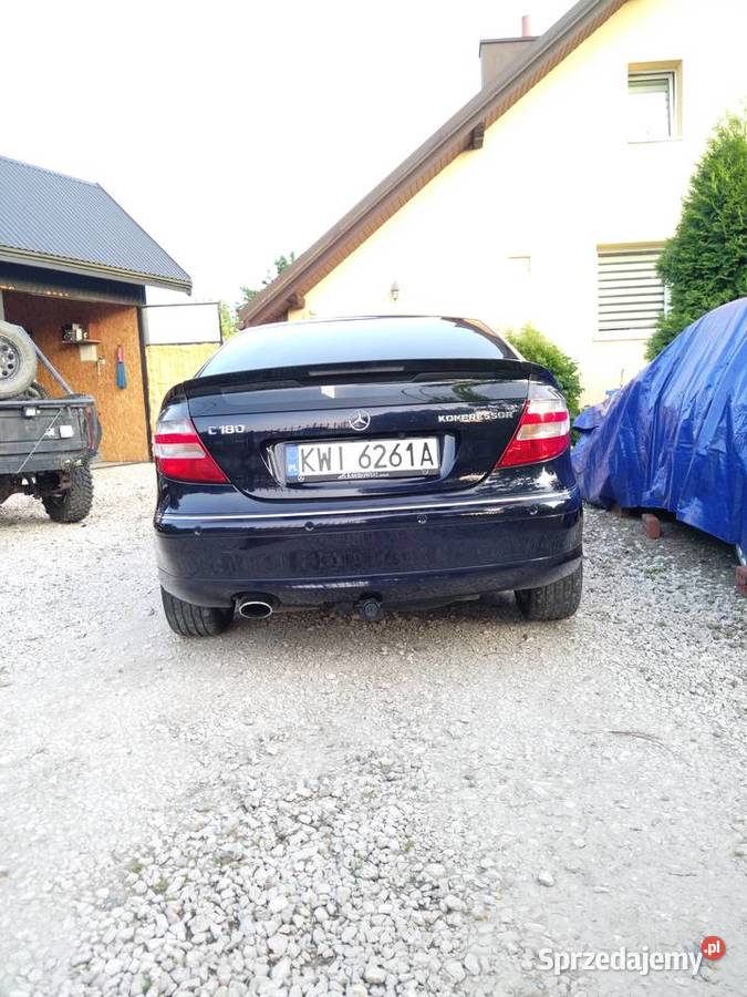 Sprzedam Mercedes w203 cupe benzyna Klasa C Niepołomice