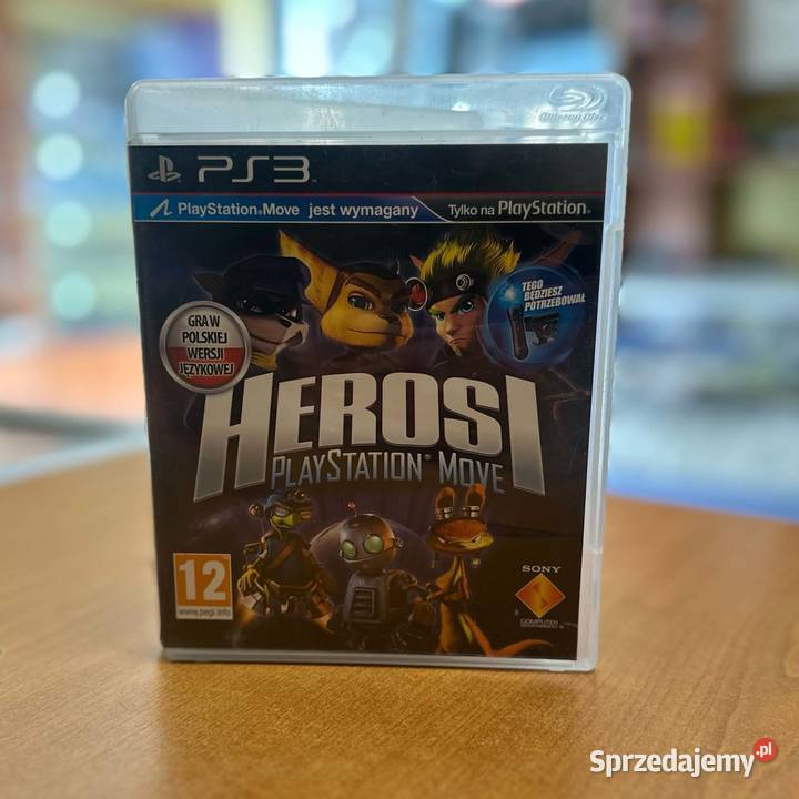 Gra na 3 Herosi PlayStation Move Elbląg