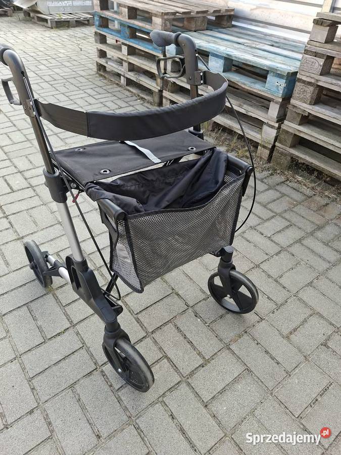 Chodzik Rollator Balkonik aluminiowy lekki Syców