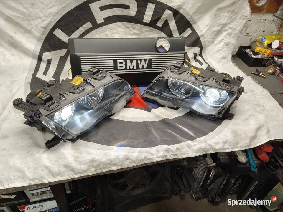 Bmw e46 sedan lampy przód Xenon Europa przed Aleksandrów Łódzki