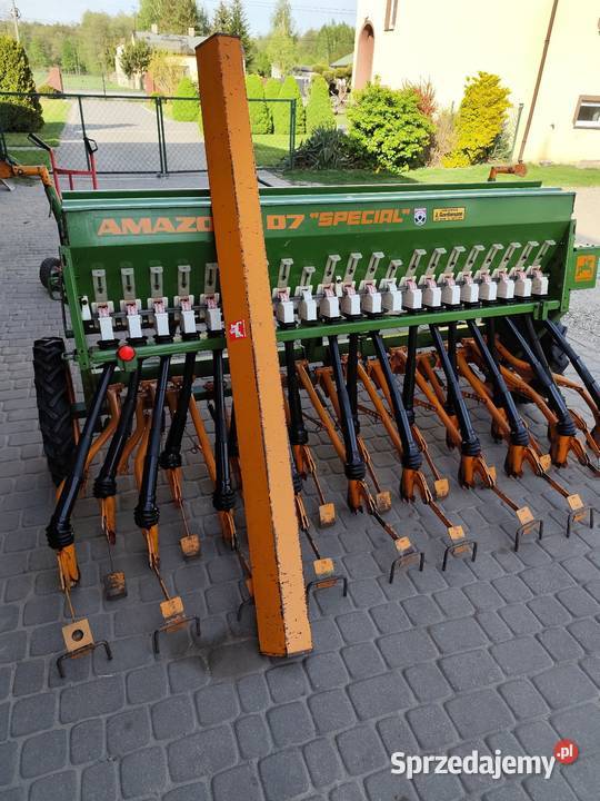 Siewnik Amazone Specjal d7 szerokość 25 metra Dmosin Drugi sprzedam