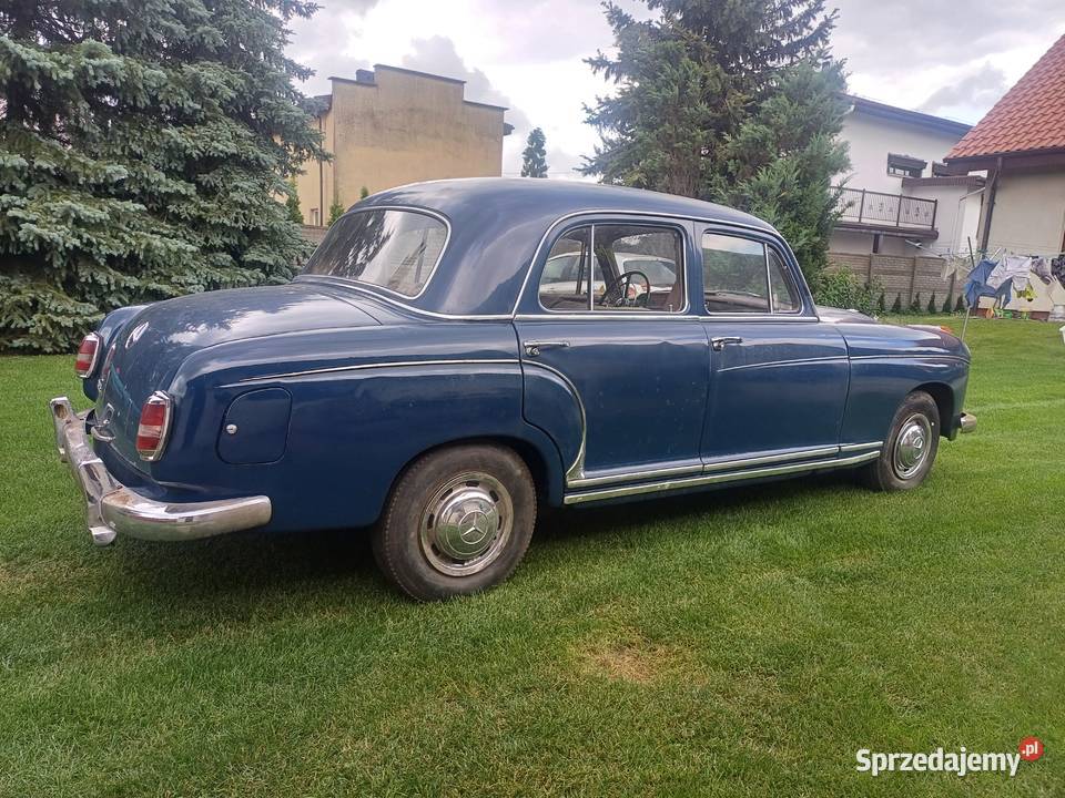 Mercedes w180 220s duży ponton 2200cm3 Motoryzacja Smardów