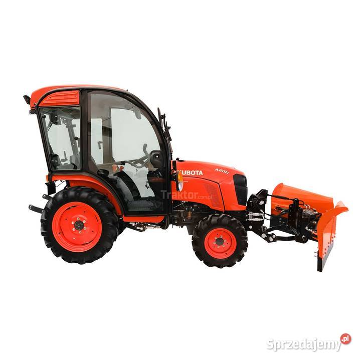 Kubota A211N 4x4 21 CAB pług do śniegu Napęd 4x4