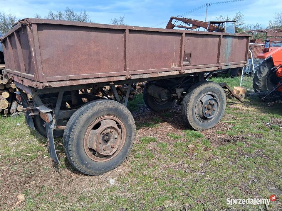 Przyczepa wywrotka Kwaśniów Górny sprzedam