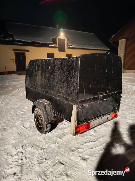 Przyczepka samochodowa lekka 750 hamulec lubelskie Biłgoraj