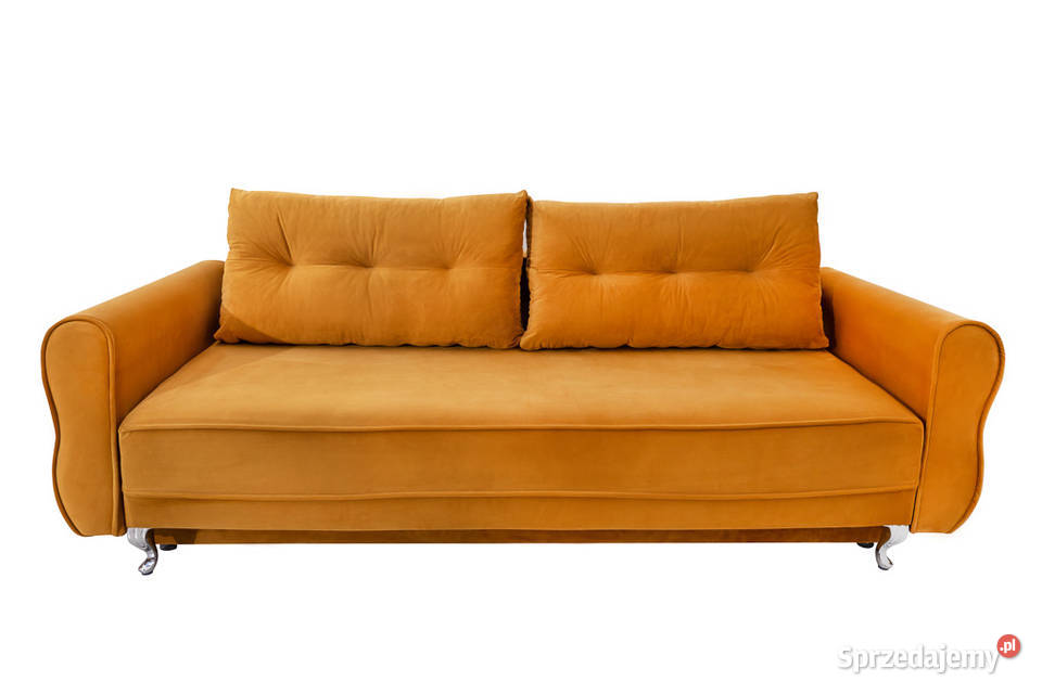 Kanapa Musztardowa GLAMOUR Przecław