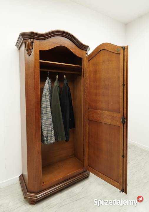 Stylowa intarsjowana szafa z kwiatowym motywem Jerka