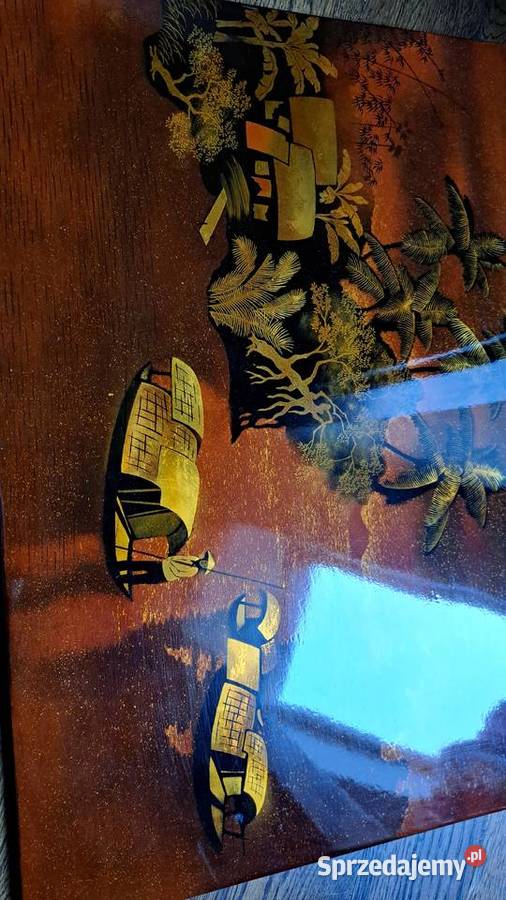 obraz masa perłowa chiński unikat Warszawa sprzedam