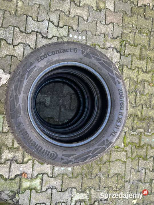Sprzedam używane 4 opony letnie Continental 6 sprzedam