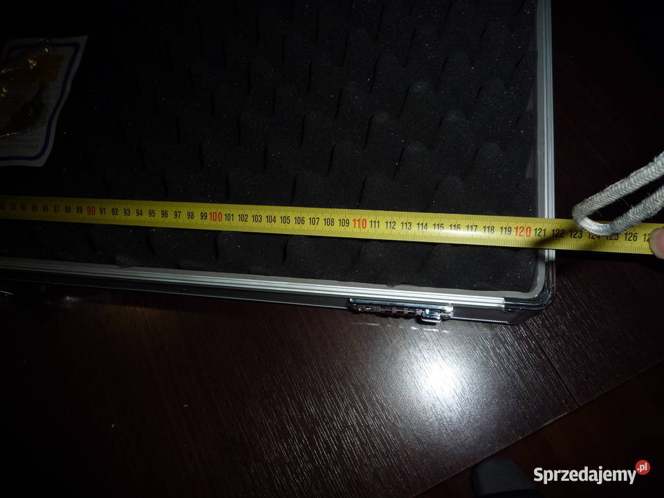 walizka kufer na sztucer z lunetą dwa sztucery