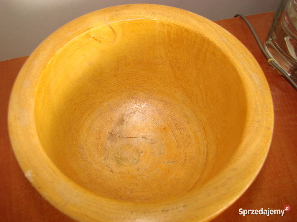 drewniany peruwiański moździerz Pruszcz Gdański