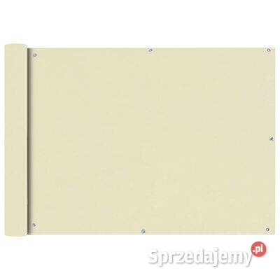 vidaXL Parawan balkonowy tkanina oxford 75x600 Warszawa