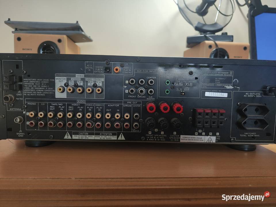 Kenwood KRV888D amplituner stereo AC351kino Czechowice-Dziedzice