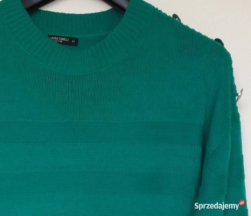 LXL4648 Zielony tunikosweter nowy Laura Torelli śląskie