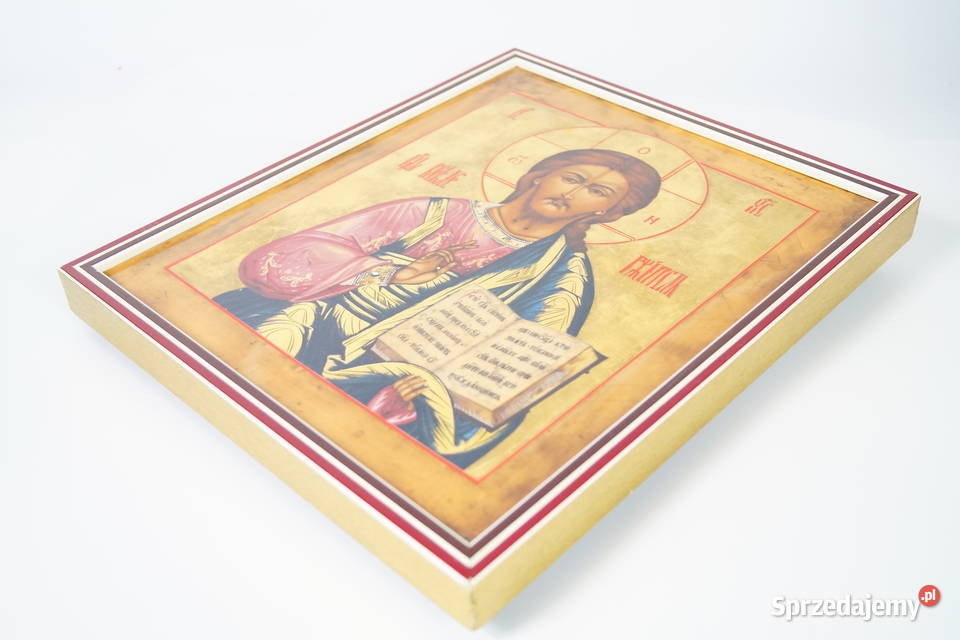 Ikona na porcelanie Jezus sakralna do wielkopolskie Gizałki