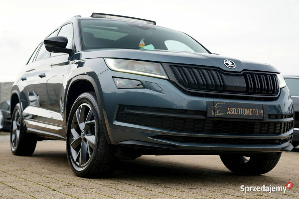 koda Kodiaq SPORTLINE acc kamera FUL LED skóra Kodiaq