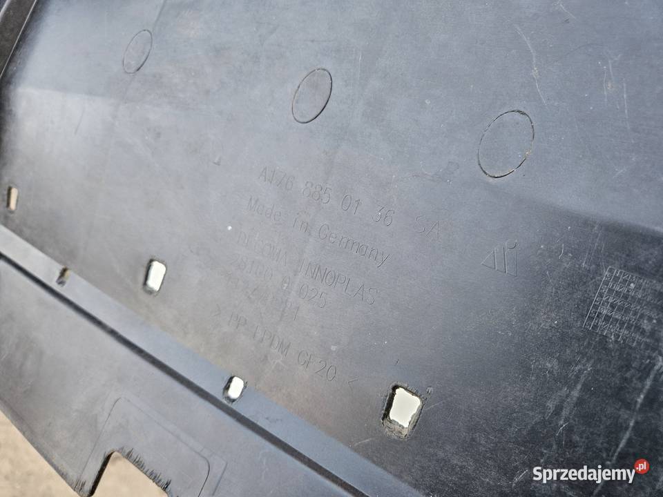 MERCEDES W176 AMG PŁYTA OSŁONA POD ZDERZAK PRZÓD Międzychód sprzedam