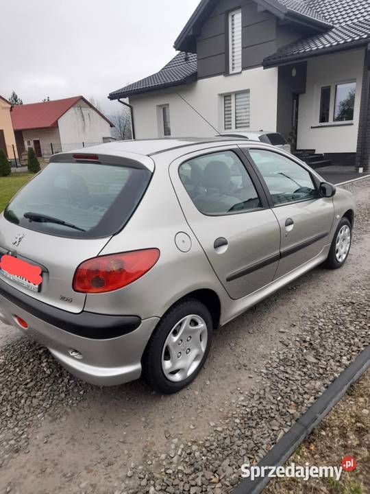 Peugeot 206 11 123000km Osiek Jasielski sprzedam