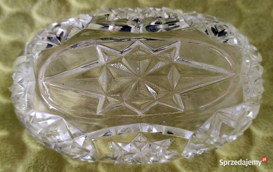 Salaterka szklana półmisek głęboki miseczka Tuchola