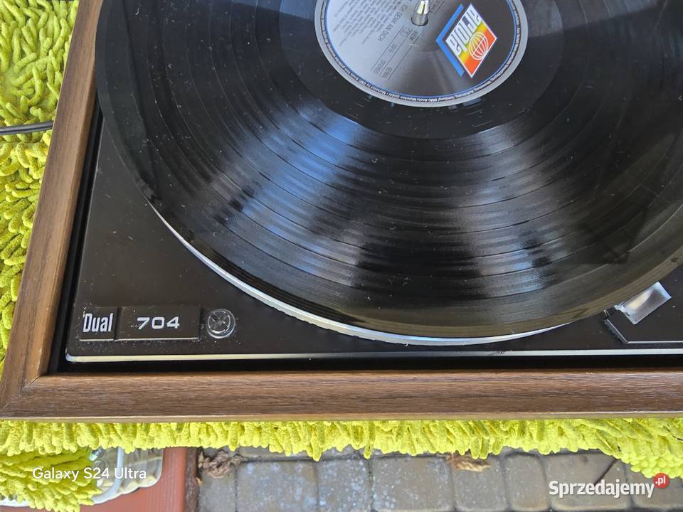 rewelacyjny gramofon dual 704 shure vintage Chełm Śląski sprzedam