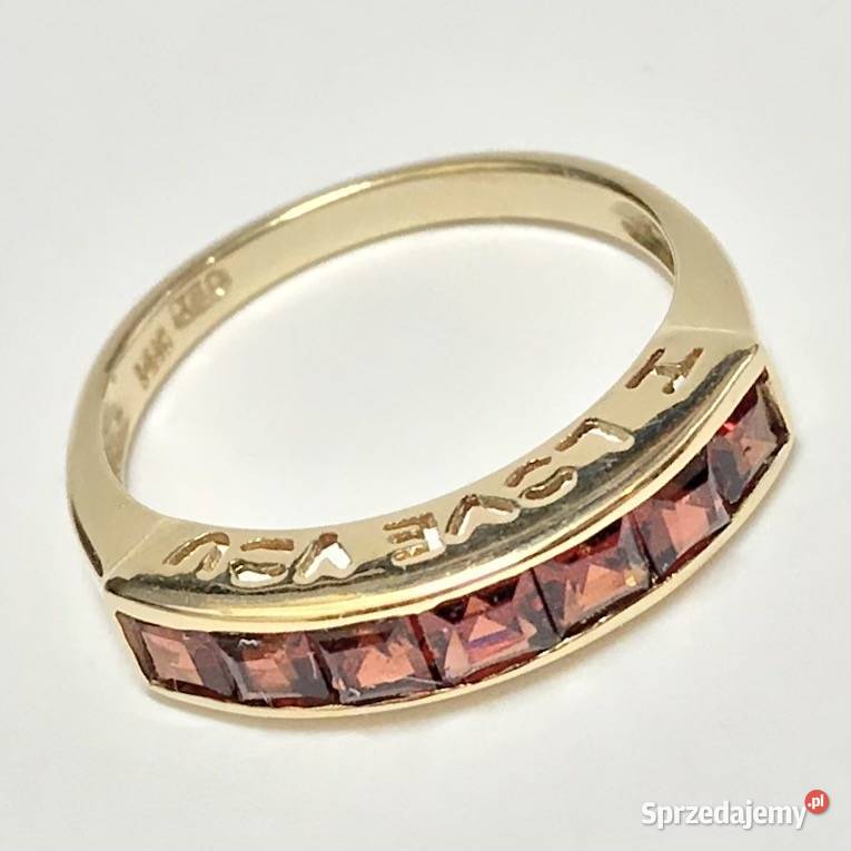 Złoty pierścionek 585 14K I LOVE YOU Kocham Cię Pierścionki mazowieckie Warszawa