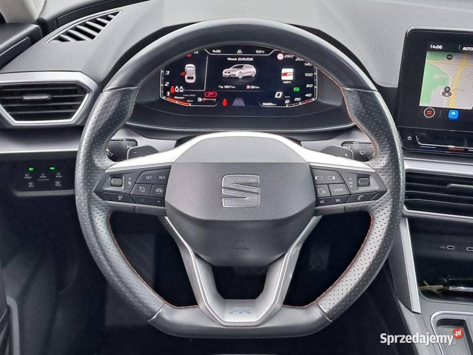 SEAT Leon 2023r FV 23 FR Kamera Cofania Navi diesel śląskie Tychy