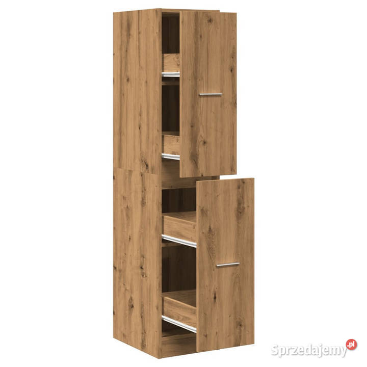 Szafka apteczna dąb artisian 30x41x1445 WM855177 Warszawa