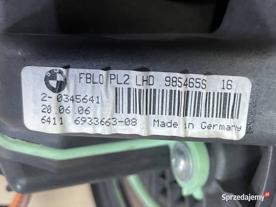 6933663 dmuchawa wentylator nawiewu bmw 1 e87 Szczecin